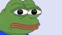 Pepe who has lost all hope, all discernment, he exists in a state of perpetual bafflement and unease