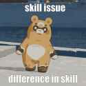 skill issue