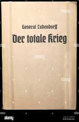 title-page-from-der-totale-krieg-1935-by-erich-ludendorff-1865-1937-german-general-from-1924-to-1928-he-re...tal-war-in-1935-in-this-work-he-argued-that-the-entire-physical-and-moral-forces-of-the-nation-should-be-mobilized-2CWB918