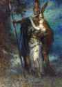 Ferdinand Leeke - Wotan and Brunnhilden - (MeisterDrucke-351882)