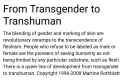 transgender to transhuman