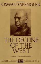 oswald-spengler-the decline of the west knopf publisher