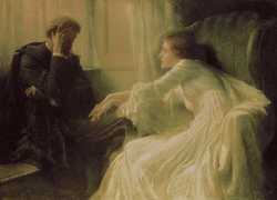 Sir Frank Dicksee - The Confession - (MeisterDrucke-101455)