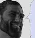 gigachad speech bubble