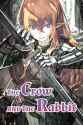 crow rabbit - purple gradient