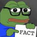 173735 - soybooru.com - amphibian animated ext=gif fact fact_frogs fact_sign frog glasses green_skin grey_background pepe pepe pepe_the_frog pointing sign tapping.gif