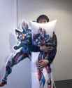 Gridman Pillow