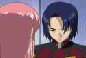 Episode 11 Lacus looking at Athrun&#039;s receding hairline