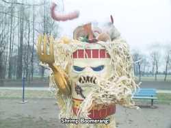 Shrimp Boomerang