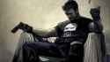 Punisher sitting thinking