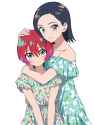 __amate_yuzuriha_and_comoli_harcourt_gundam_and_1_more_drawn_by_kousuke0912__sample-af4c87f077a3dea02505a231ebe06dda