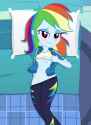 1584600__questionable_artist-colon-spectre-dash-z_rainbow+dash_equestria+girls_spoiler-colon-eqg+series_areola_bed_bedroom_bedroom+eyes_belly+button_bl