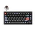Keychron-V1-Custom-Mechanical-Keyboard-carbon-black-knob-K-Pro-brown