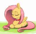 3171168__safe_artist-colon-inkypuso_fluttershy_pegasus_pony_collar_cute_eyes+closed_female_flutterpet_lying+down_mare_pony+pet_ponyloaf_prone_shyabetes_simple+b