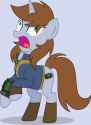 7066772__safe_imported+from+derpibooru_oc_oc-colon-littlepip_pony_unicorn_fallout+equestria_clothes_horn_jumpsuit_open+mouth_pipbuck_rearing_screaming_simple+ba