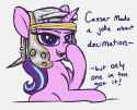 2520752__safe_artist-colon-t72b_derpibooru+import_starlight+glimmer_pony_unicorn_alternate+hairstyle_boop_dark+comedy_helmet_historical+roleplay+starli