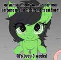 3473968__safe_artist-colon-marshmallowfluff_oc_oc+only_oc-colon-filly+anon_cute_female_filly_foal_implied+kidnapping_looking+at+you_meme_solo_text