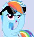 rainbow dash glasses