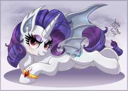 mlp_fim___rarity_bat_by_joakaha_difthnj