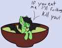 anonfilly batpony soup