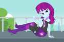 3410599__safe_artist-colon-moogood_mystery+mint_human_equestria+girls_g4_absurd+resolution_background+human_bare+shoulders_blouse_boots_bracelet_breasts_cleavag