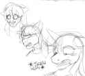 3480632__safe_artist-colon-mcsplosion_twilight+sparkle_human_pony_unicorn_g4_bust_horn_human+to+pony_portrait_sketch_transformation_transformation+sequence