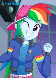 3454817__safe_artist-colon-steyrrdash_derpibooru+exclusive_rainbow+dash_human_equestria+girls_g4_solo