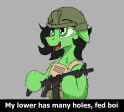 2835642__safe_artist-colon-reddthebat_oc_oc+only_oc-colon-filly+anon_earth+pony_pony_ar-dash-15_body+armor_ed+edd+n+eddy_female_filly_foal_gun_helmet_high+res_o