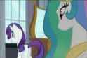 113155__safe_screencap_princess+celestia_rarity_g4_my+little+pony-colon-+friendship+is+magic_sweet+and+elite_animated_female_loop_spinning_wat