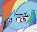 rainbow dash crying