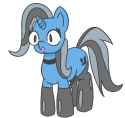 trixie_socks_dyed mane