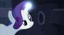 rarity looks at a hole