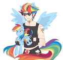 dirk strider rainbow dash