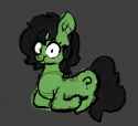 3492024__safe_artist-colon-dowi_oc_oc+only_oc-colon-filly+anon_pony_4chan_behaving+like+a+cat_cute_female_filly_gray+background_looking+at+you_lying+down_mare_o