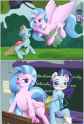 1383721__suggestive_artist-colon-ohohokapi_ocellus_rarity_silverstream_classical+hippogriff_hippogriff_school+daze_clopfic+in+the+comments_derpibooru+i