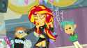 658192__suggestive_clothes_screencap_equestria+girls_edit_dress_sunset+shimmer_balloon_snails_snips