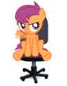 2091786__safe_artist-colon-vapgames_derpibooru+import_scootaloo_pegasus_pony_animated_chair_cute_cutealoo_female_filly_fun_glare_office_office+chair_si