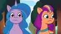 2869978__safe_screencap_izzy+moonbow_sunny+starscout_earth+pony_pony_unicorn_g5_my+little+pony-colon-+tell+your+tale_sunny-dash-day+dinners_spoiler-colon-g5_spo