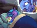 55666__suggestive_princess+celestia_princess+luna_pony_g4_blushing_bondage_doll_dream_female_masochism_solo_solo+female_spanking