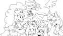 3516487__safe_adagio+dazzle_aria+blaze_fluttershy_rarity_sonata+dusk_sunset+shimmer_twilight+sparkle_alicorn_earth+pony_pegasus_pony_unicorn_g4_angry_annoyed_bl