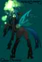 450981__safe_bugbutt_changeling_changeling+queen_female_pixiv_queen+chrysalis_solo