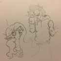 1727251__safe_artist-colon-greyscaleart_princess+celestia_oc_oc-colon-human+grey_alicorn_caffeine_clothes_coffee_coffee+mug_dilated+pupils_discovered+c