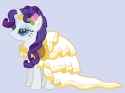 1053049__safe_artist-colon-reginault_rarity_pony_unicorn_absurd+resolution_clothes_dress_female_gown_simple+background_solo_transparent+background_vector_weddin