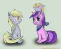 25581__safe_artist-colon-microgrid_amethyst+star_derpy+hooves_dinky+hooves_sparkler_pegasus_pony_unicorn_g4_sisterhooves+social_bandana_dinky+riding+amethyst+