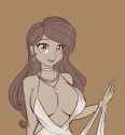 2659758__suggestive_artist-colon-scorpdk_rarity_human_absolute+cleavage_beautiful_beautisexy_big+breasts_big+eyes_blushing_breasts_brown+background_busty+rarity