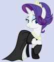 rarity black dress