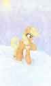 2275814__safe_artist-colon-darklight1315_applejack_earth+pony_pony_cute_dock_jackabetes_missing+cutie+mark_snow_snowfall_solo