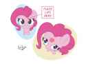 3165177__safe_artist-colon-datzigga_derpibooru+import_pinkie+pie_earth+pony_pony_chibi_image_kiss+mark_lipstick_meme_png_solo