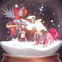 RainbowDash_PinkiePie_snowball_fight_snow_globe_downscaled