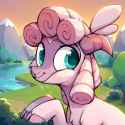 score_9_up__score_8_up__score_7_up__score_6_up__solo__1boy__outdoors__sitting_by_stream__river__tree__mop_fherds__cute__cloven_hooves__face_focus__full_body__source_furry__teal_eyes_-mod_949488540